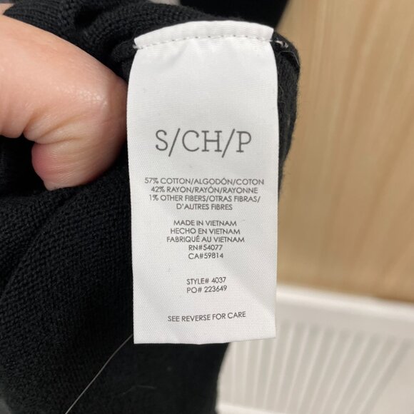 CAbi Gray Colorblock Sweater Size Small - Picture 5 of 5